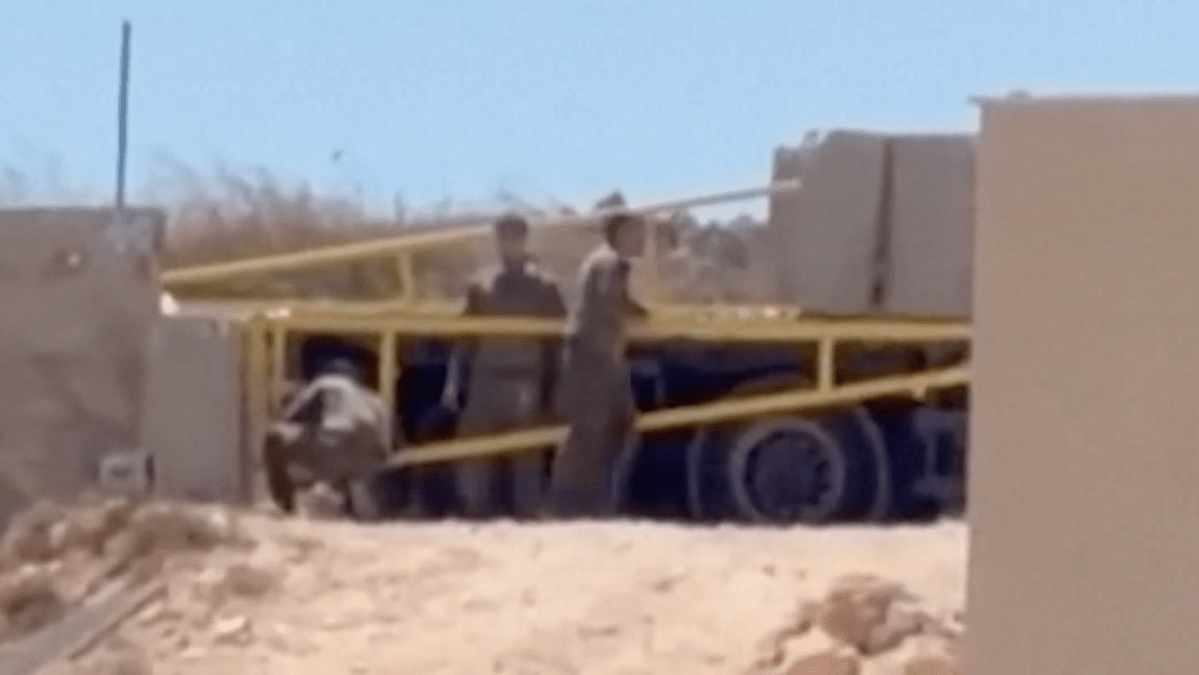 Israeli forces seal Palestinian village with new gate structure