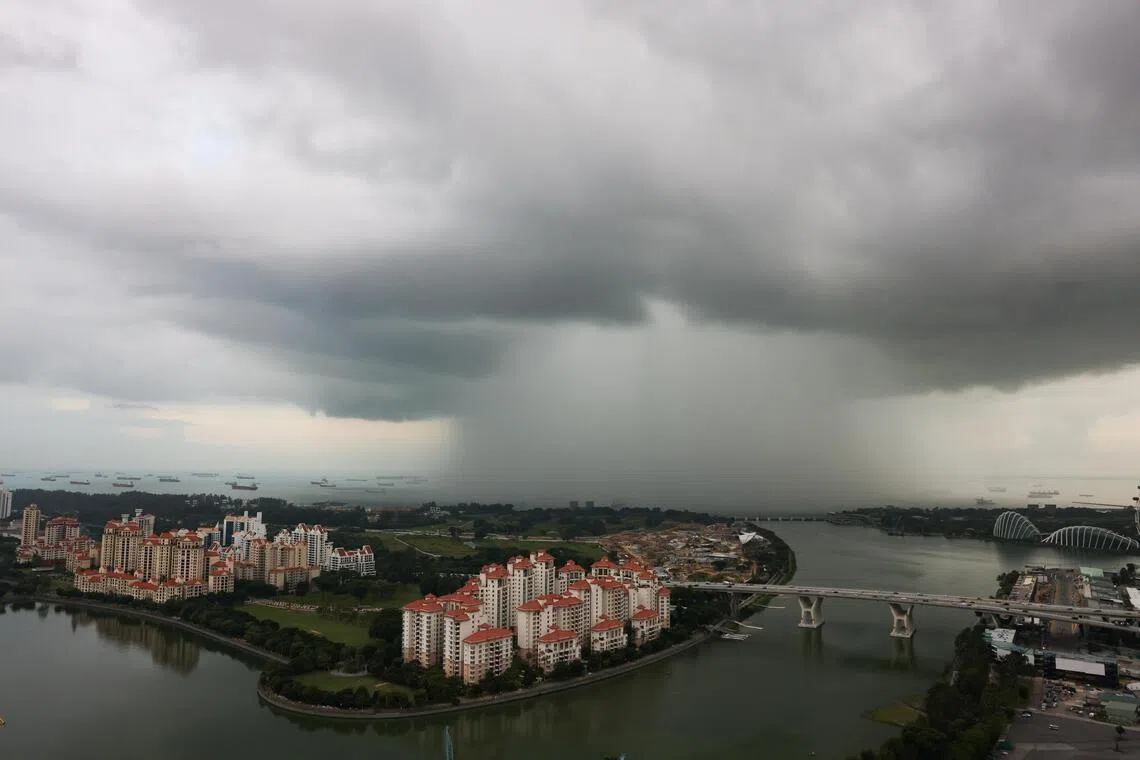 Singapore residents warned to avoid flood-risk areas as heavy rain expected