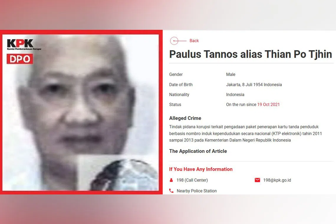 Indonesian Fugitive's Extradition Challenge Rejected by Singapore Court