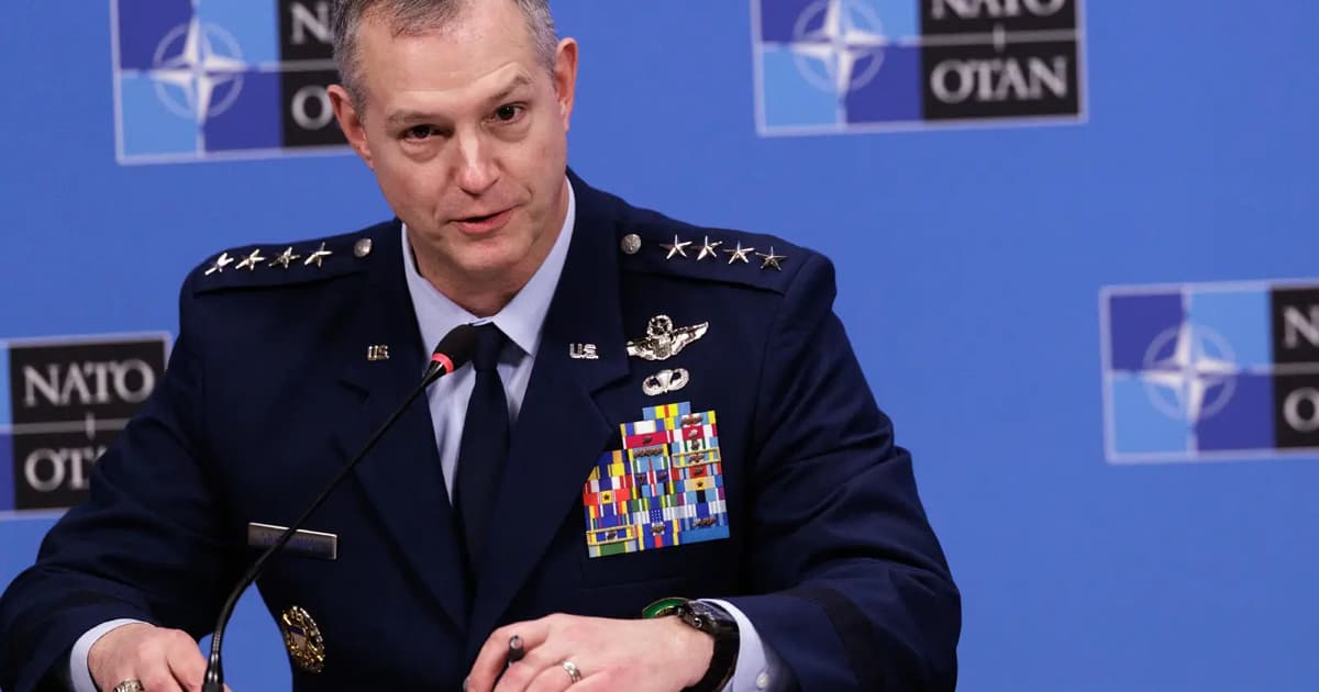 NATO commander to warn Russia against potential attacks on alliance
