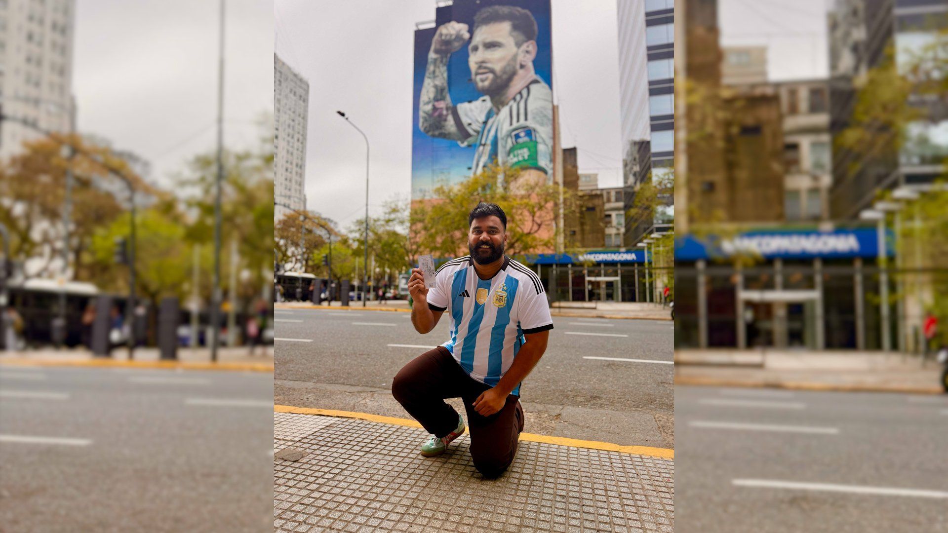 Indian Messi devotee travels 8,000 miles to witness Argentine legend's final match