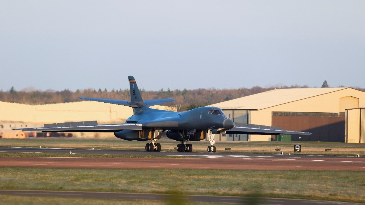 US relocates B-1 bombers from UK base over Iran terror threat