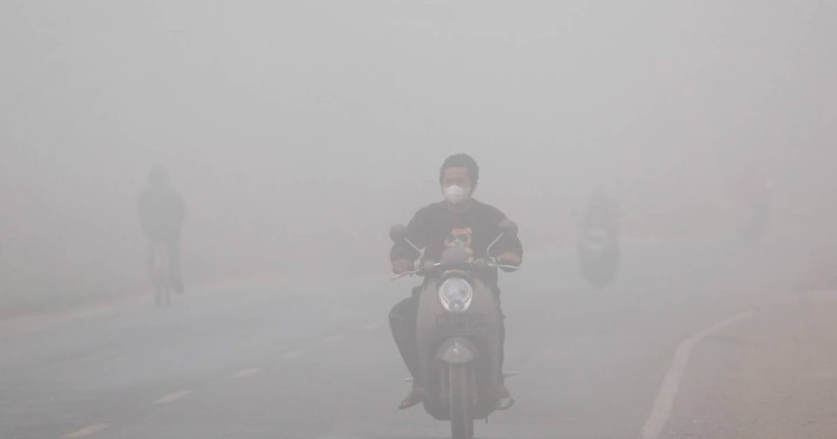 Borneo wildfires intensify as Indonesia battles haze crisis
