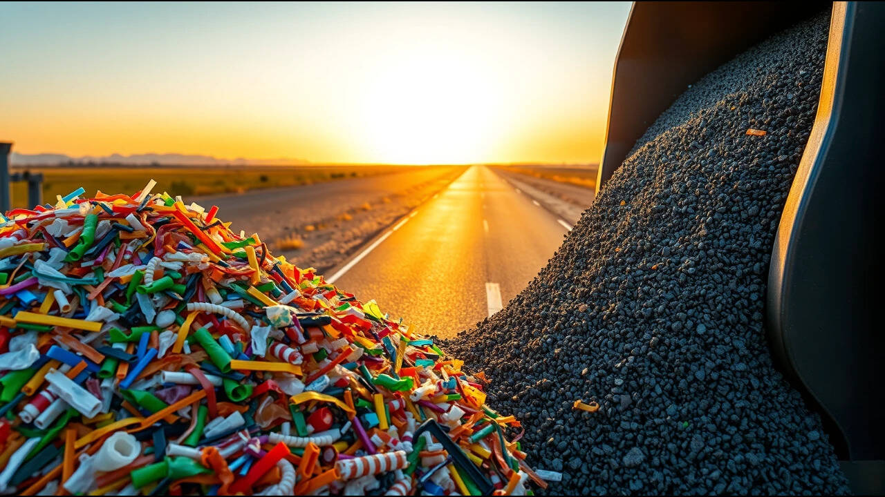 US Highway Project Uses Recycled Plastic in Landmark Infrastructure Test
