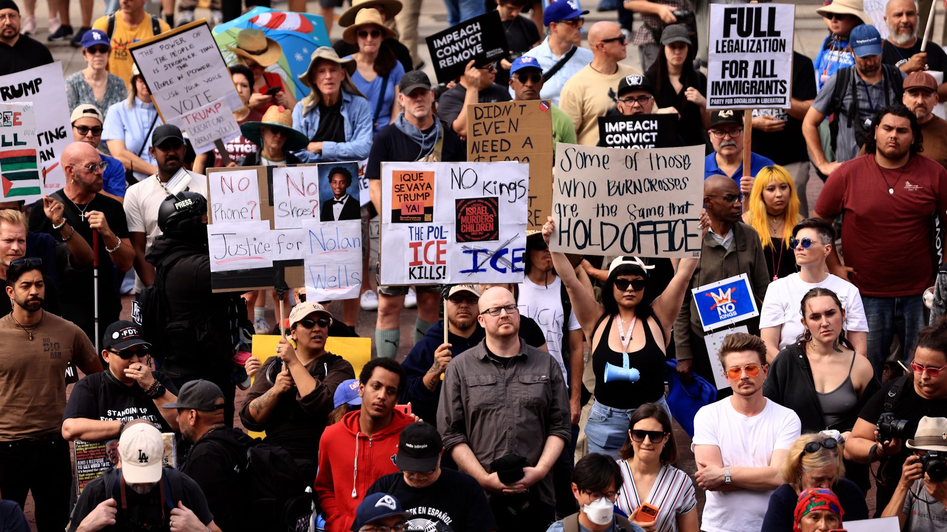 Anti-Trump demonstrations sweep across United States before midterm vote