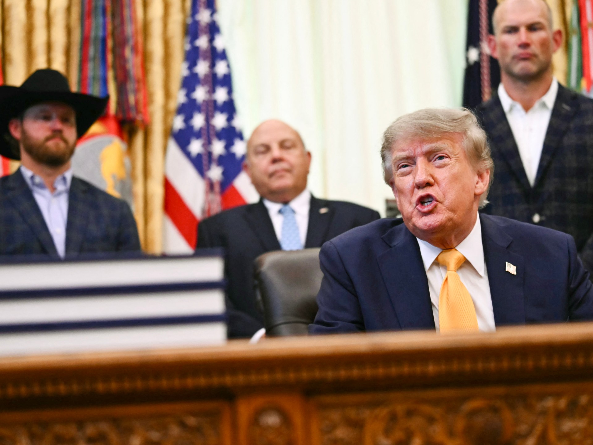 Trump Characterizes Iran Tensions as Minor, Says No Active Conflict