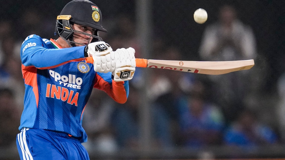 Abhishek Sharma reaches 100 T20I powerplay sixes in Christchurch