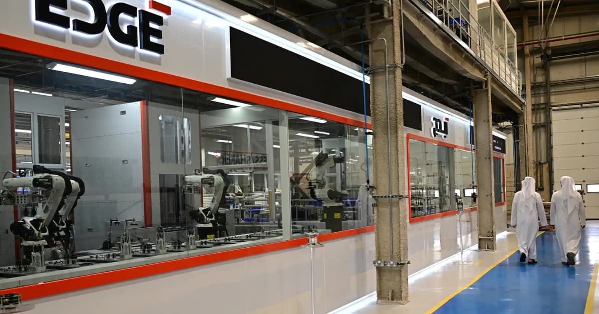 UAE defence firm EDGE eyes European expansion amid global demand surge