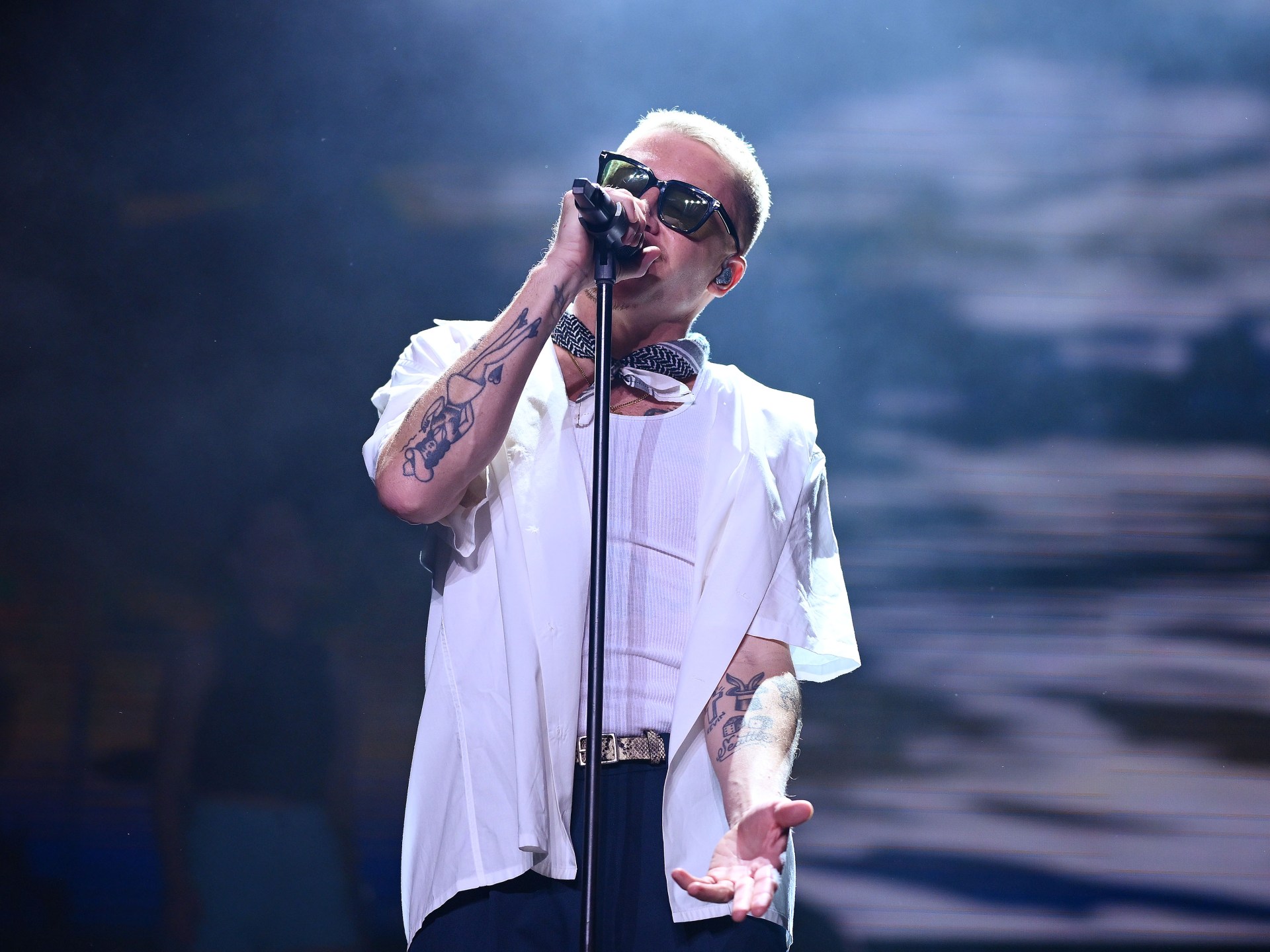 Macklemore barred from Ed Sheeran tour over Palestine remarks