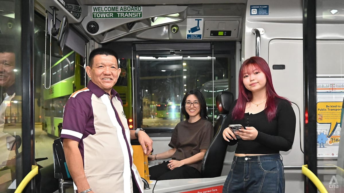 Three commuters recognised for aiding stricken bus driver in Singapore