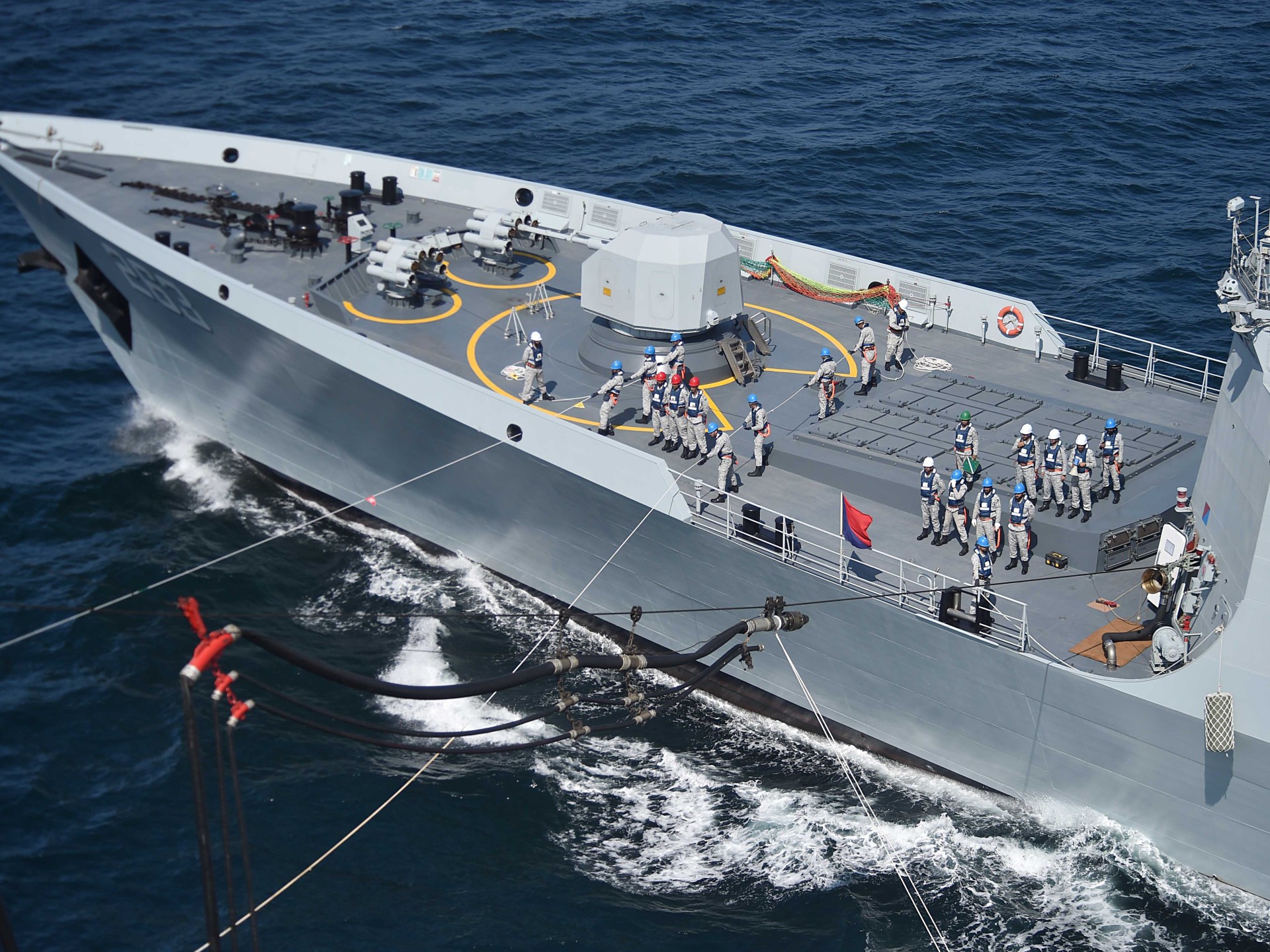 India-Pakistan naval vessels collide amid maritime jurisdiction dispute