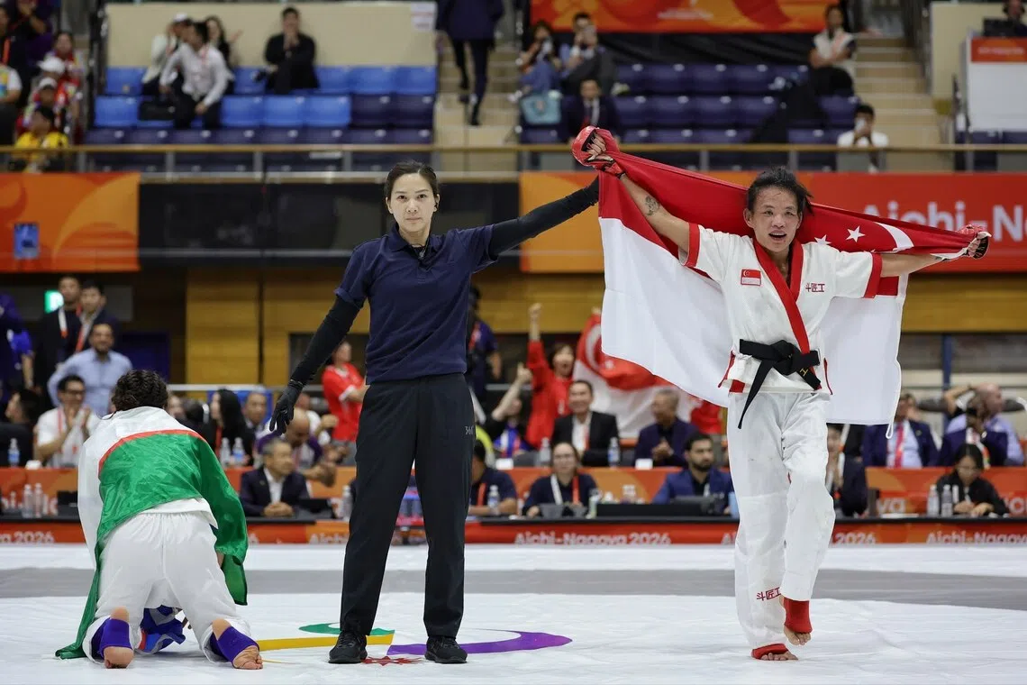 Teo clinches Singapore's first Asian Games gold in MMA triumph