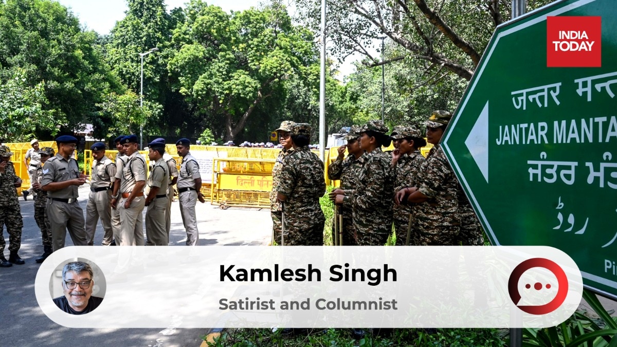 Restricting protest zones undermines democratic right to dissent