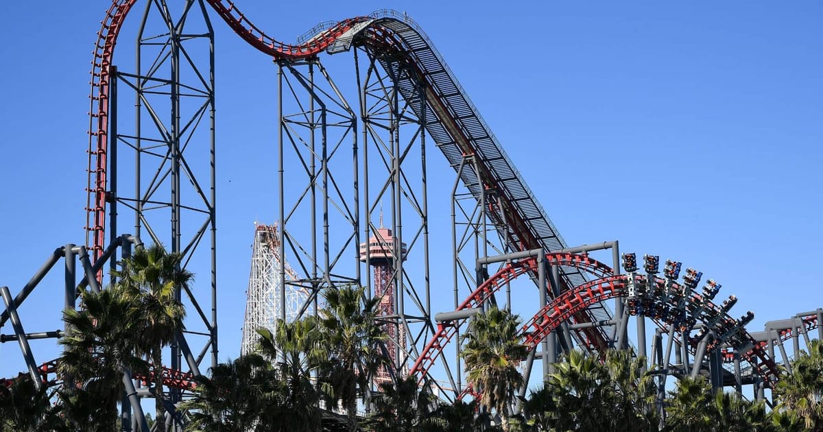 California theme park closes thrill ride over brain injury allegations