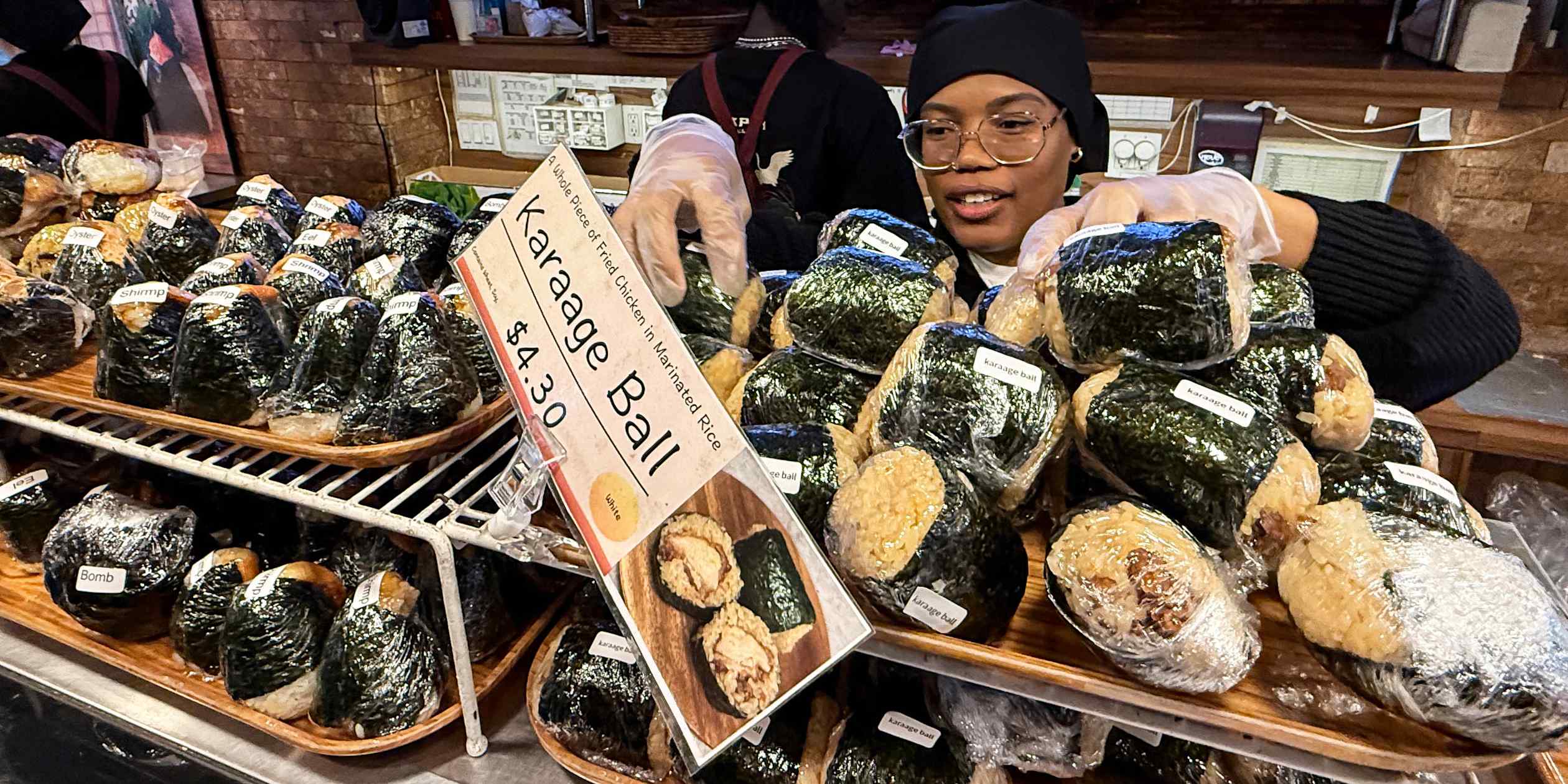 Japanese rice balls gain traction as convenient Western lunch option