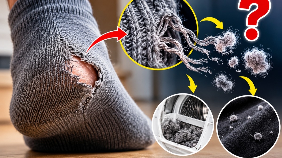 Where Do Sock Fibres Go? The Mystery of Disappearing Fabric