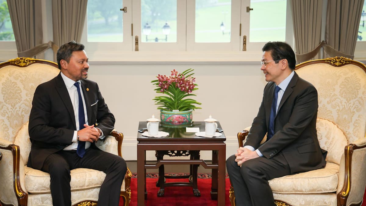 Brunei Crown Prince in Singapore for bilateral talks on cooperation