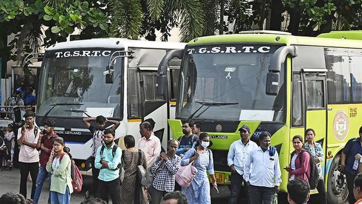 Telangana RTC deploys 2,425 special buses for festival season travel
