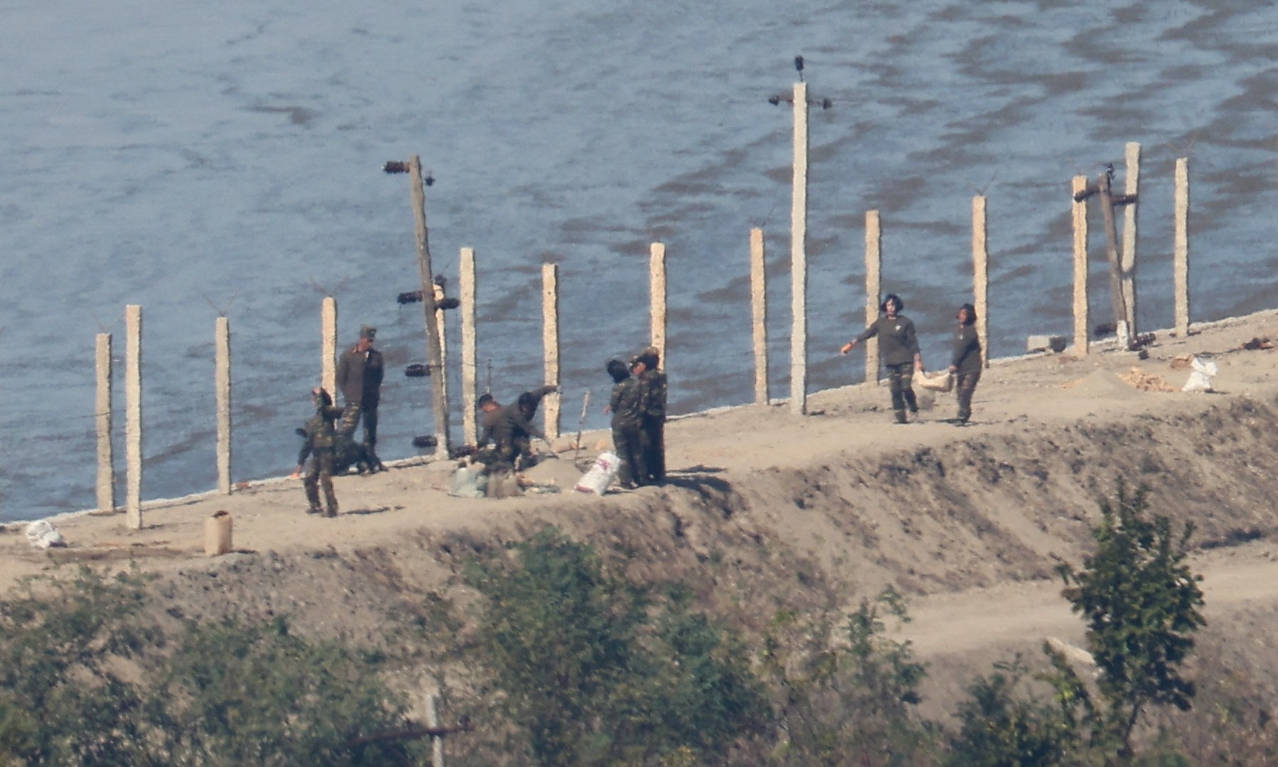 North Korea fires missiles amid landmine blast dispute with South