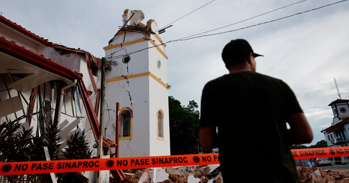 Masyarakat Panama Pulih dari Gempa, Tanpa Korban Jiwa
