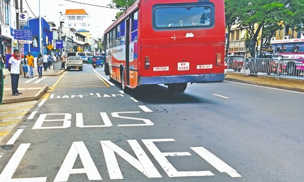 Colombo police to crack down on bus lane violations