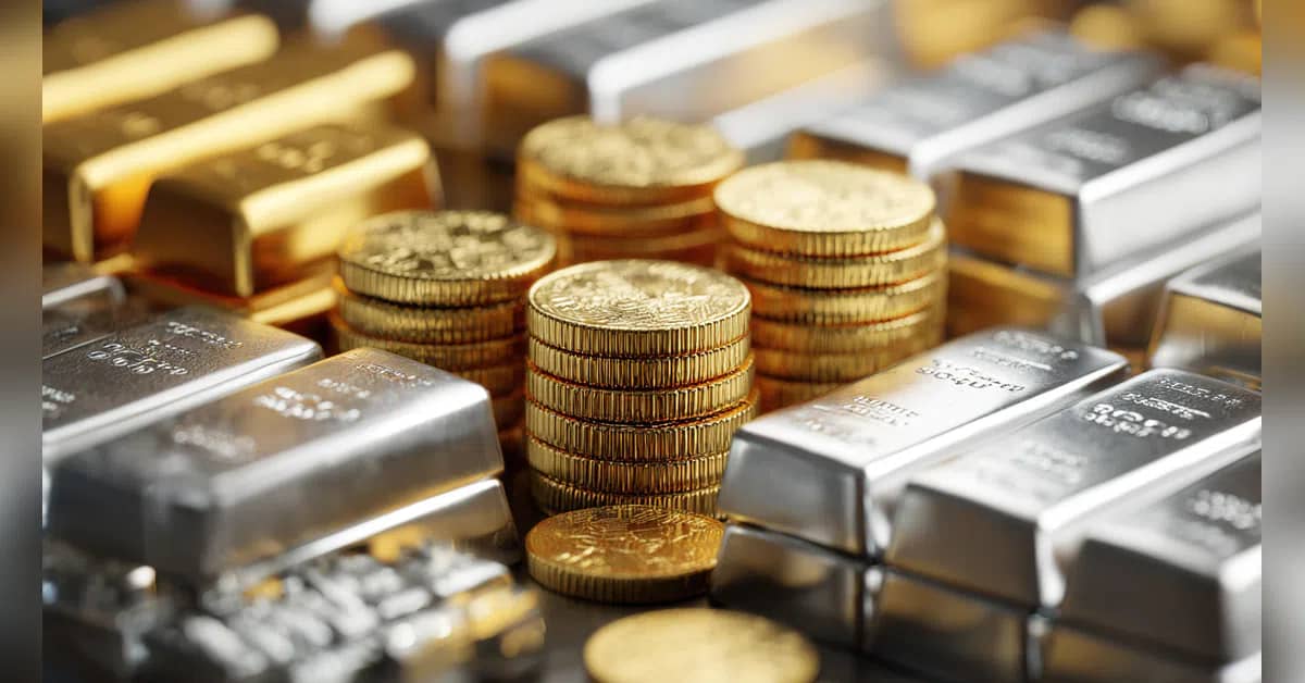 Gold, silver prices decline as bond yields and dollar strengthen