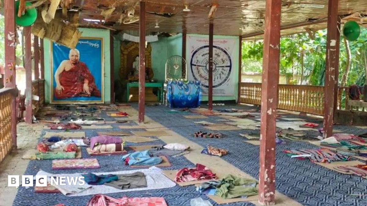 Fourteen dead in air strike on Myanmar Buddhist monastery