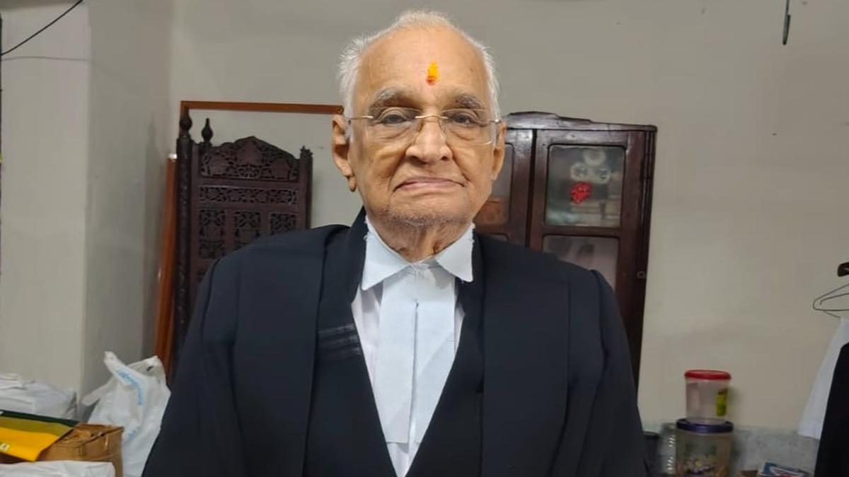 Century-old lawyer P.B. Menon shows no signs of stepping away from practice