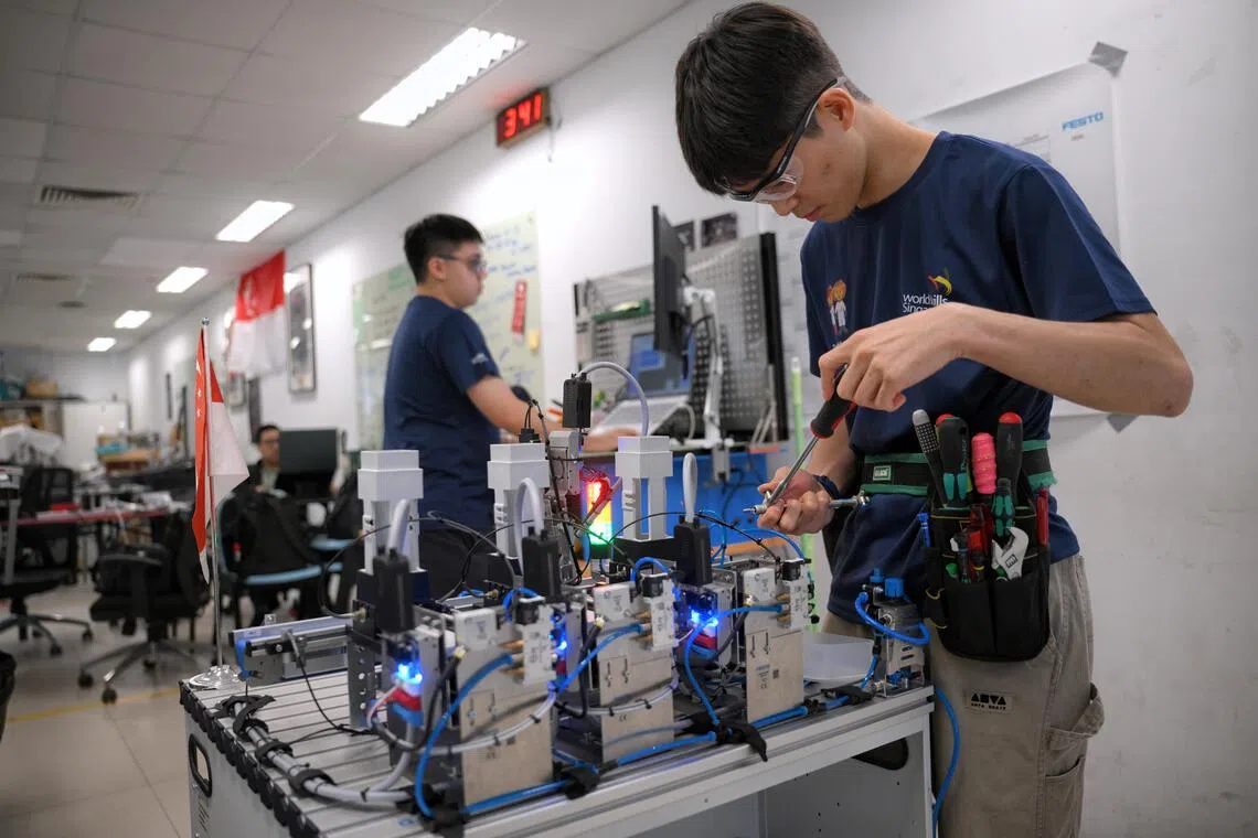Singapore sends 34 competitors to WorldSkills Shanghai competition