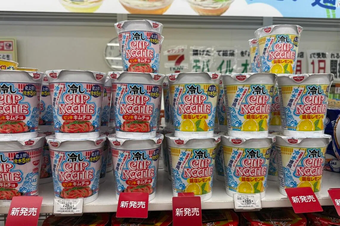 Cold Cup Noodles Become Surprise Hit in Japan