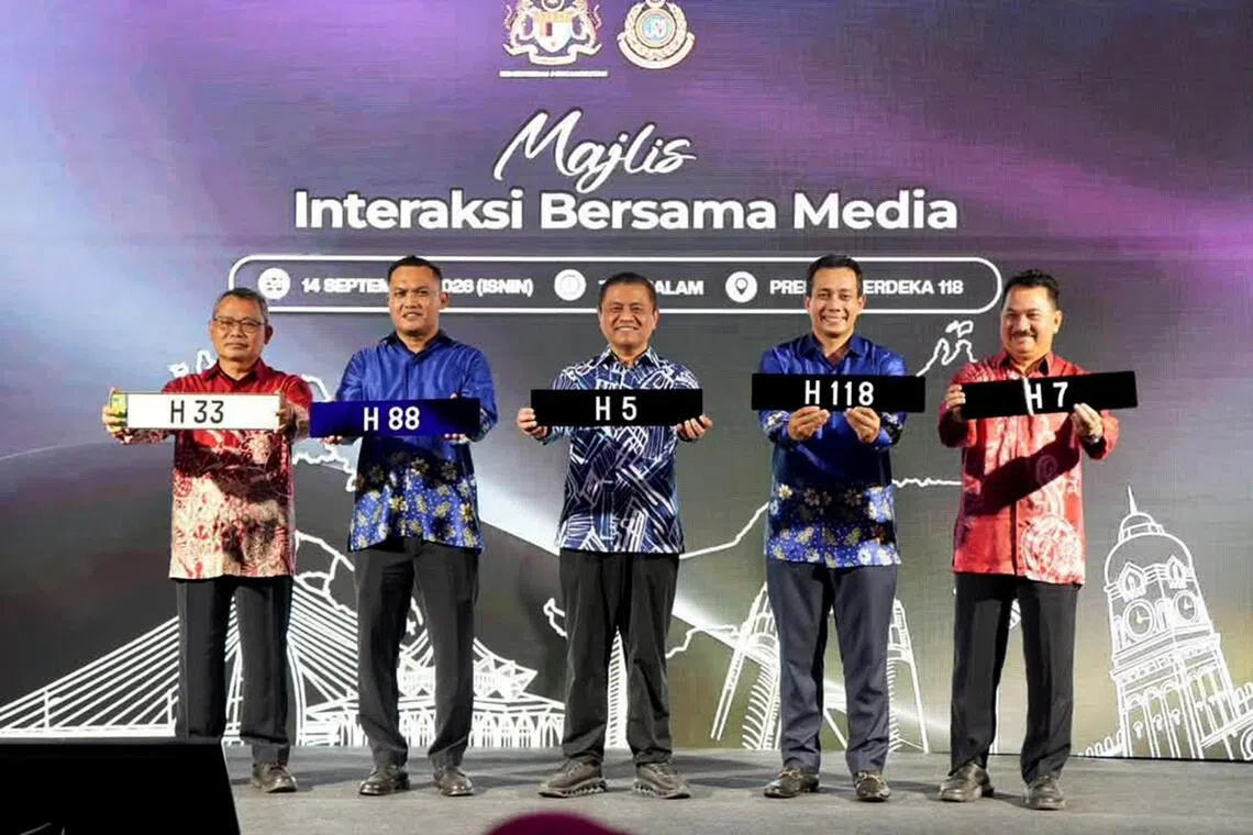 Malaysia's exclusive 'H' plate series auctions break records with $28.5m haul