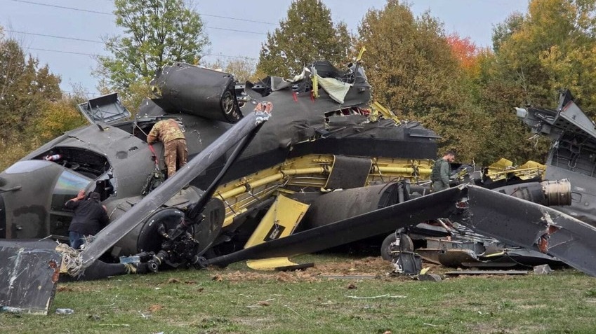 Italian Chinook helicopter crashes in Bosnia, four soldiers killed