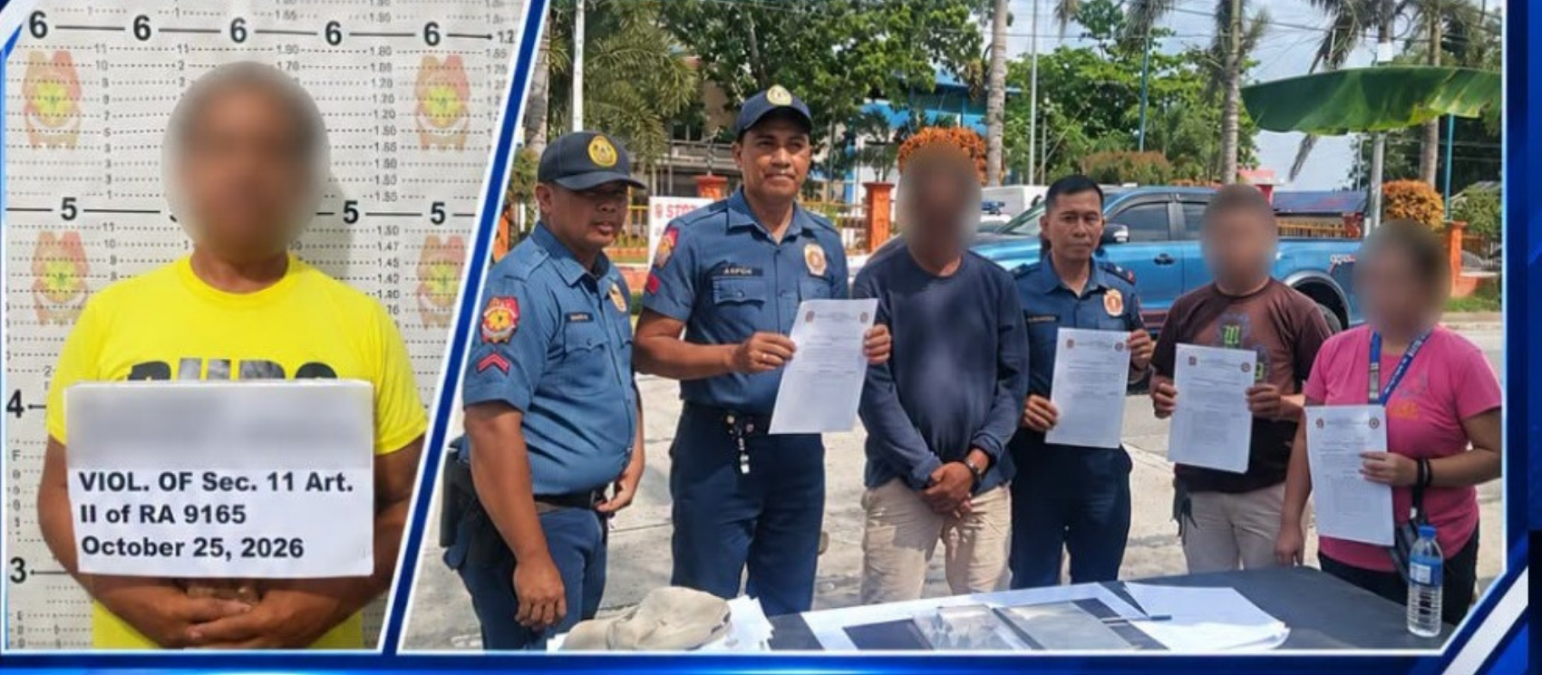 Leyte barangay official arrested with methamphetamine at checkpoint