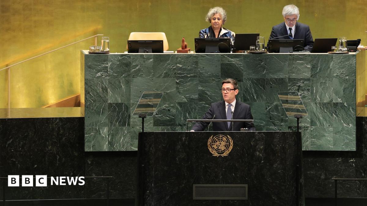 UK PM Burnham warns UN of Russian disinformation threat