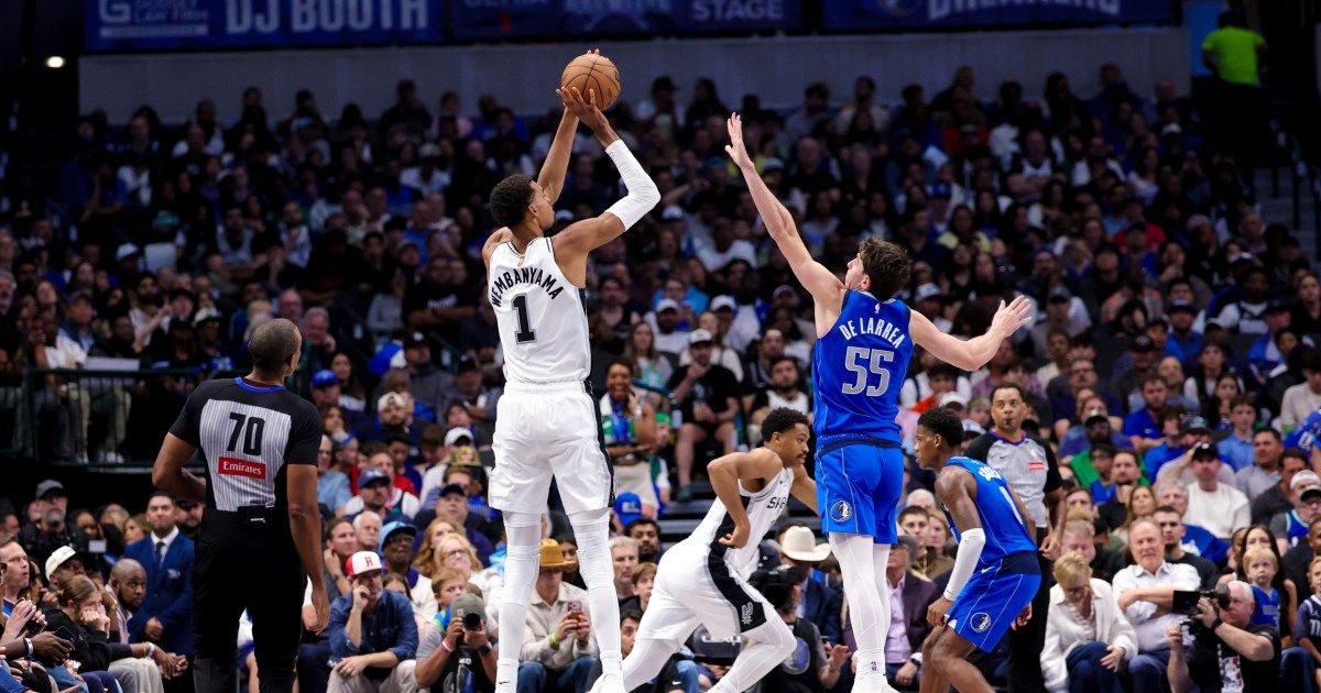 Wembanyama leads Spurs to first NBA win; 76ers, Suns triumph