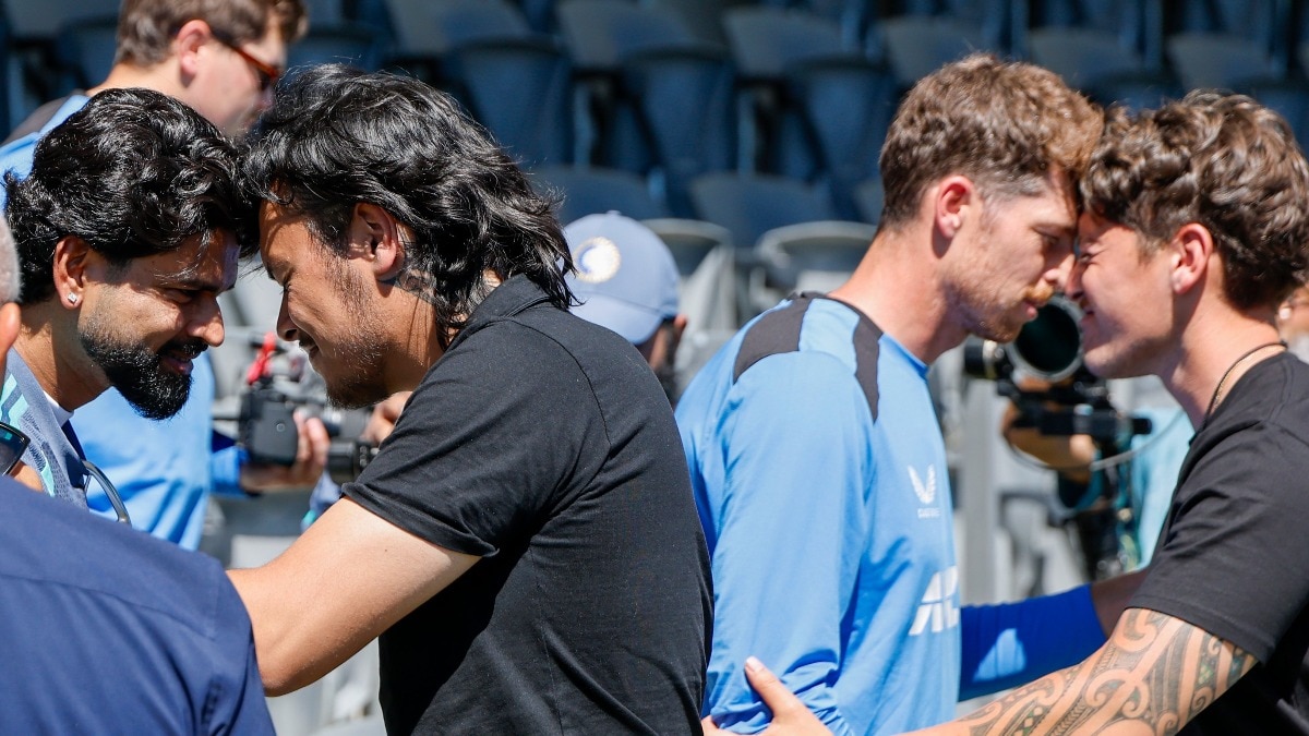 India, New Zealand exchange traditional greetings ahead of T20 series