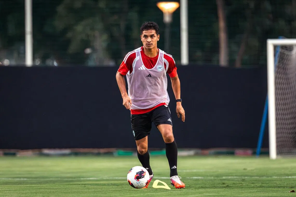 Baharudin returns to Lions squad for ASEAN Cup campaign