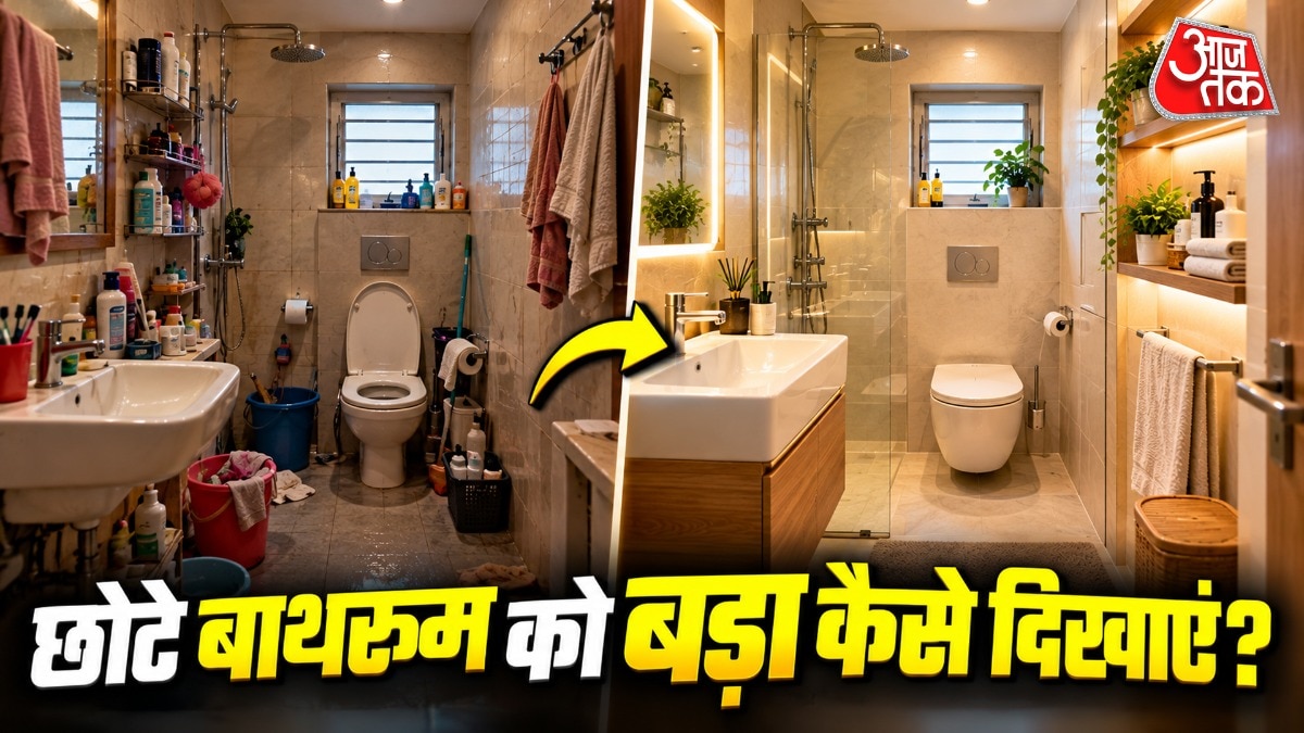 Budget-friendly Japanese minimalism transforms cramped Indian bathrooms