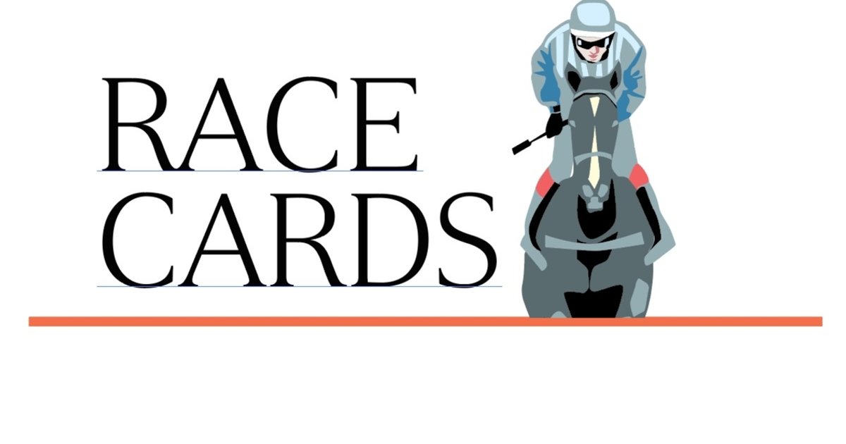 Race cards announced for October 7 event