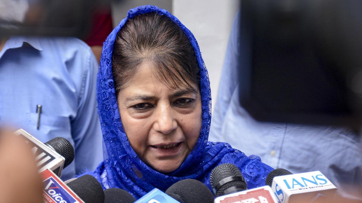 Mehbooba welcomes BRICS terror attack condemnation, decries selective outrage