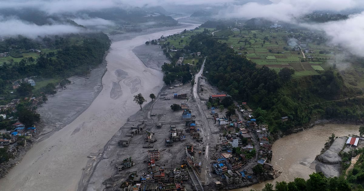 Nepal Tentukan Status Mangsa Banjir dan Tanah Runtuh, Kata Kerajaan