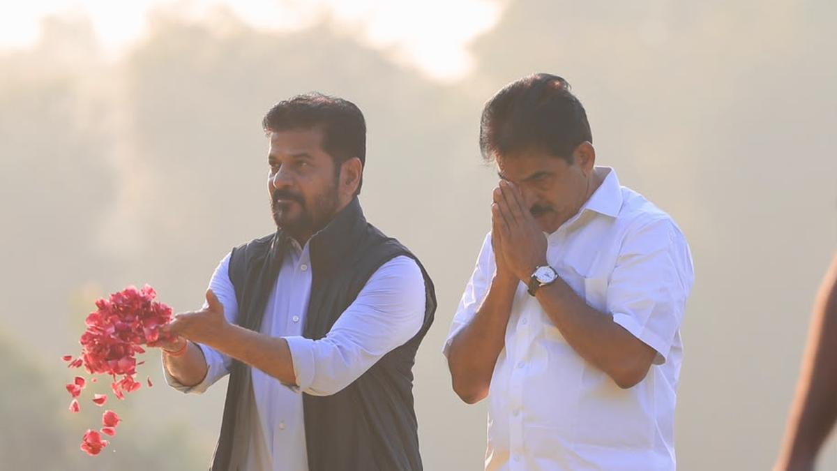 Telangana CM Revanth Reddy pays homage to former PM Indira Gandhi