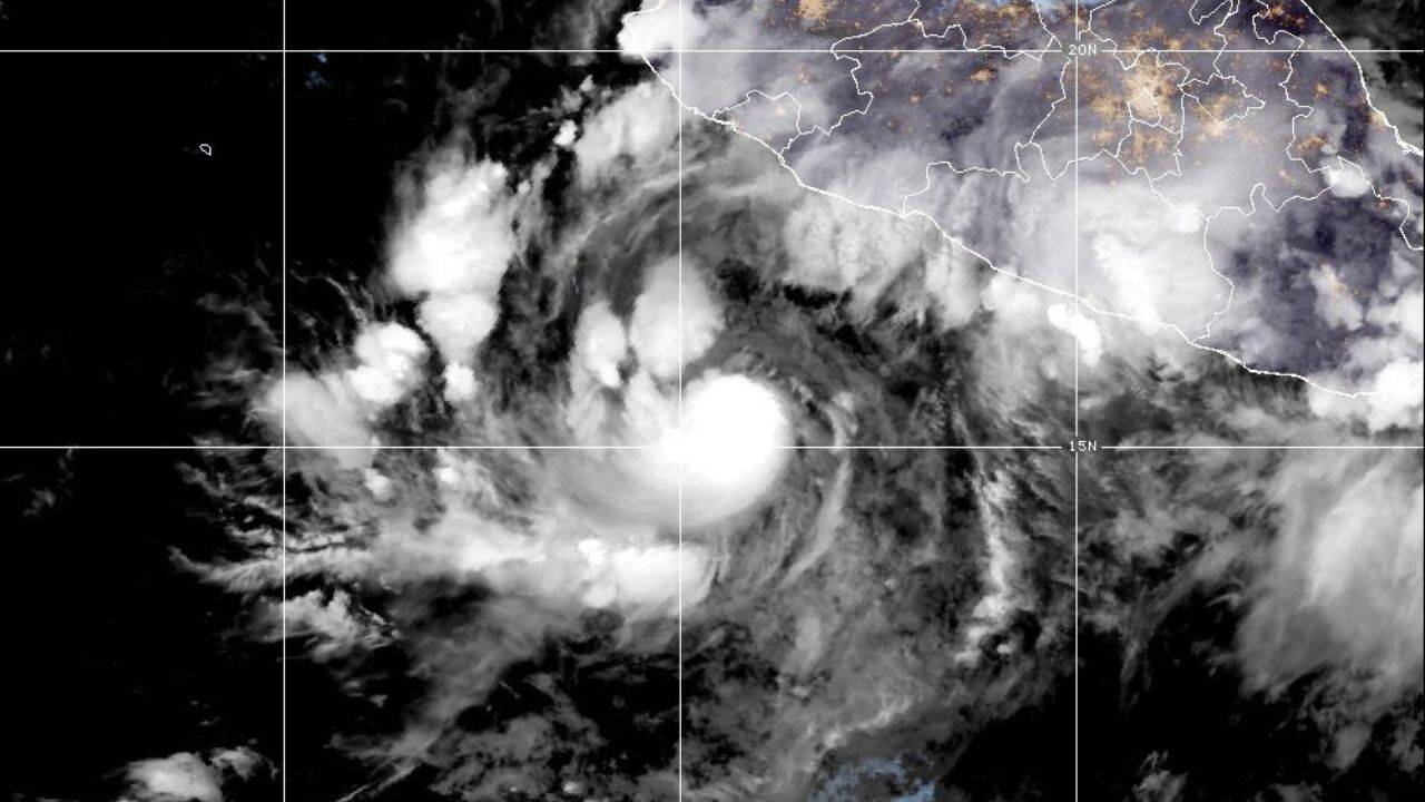 Hurricane Simon intensifies rapidly off Mexico's Pacific coast