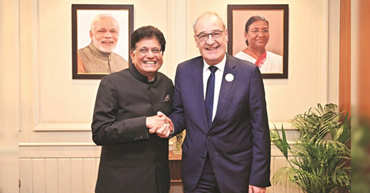 स्विस राष्ट्रपति भारत की यात्रा पर, ईएफटीए समझौते की प्रभावशीलता पर विचार