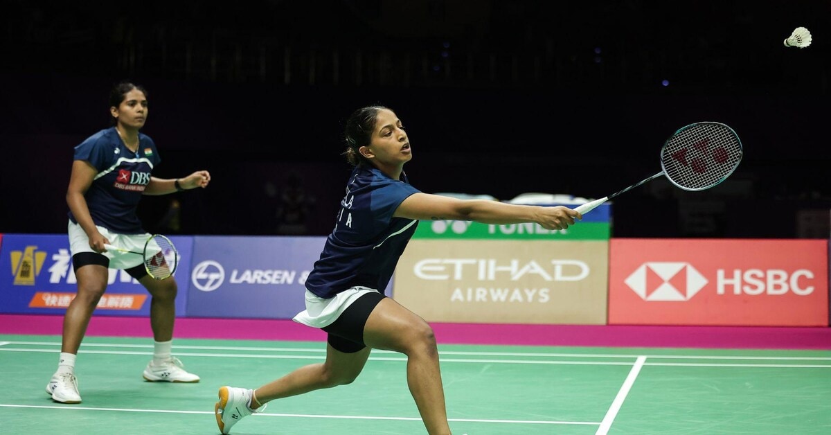 Indian doubles pair Treesa-Gayatri upset Chinese seeds at BWF Worlds