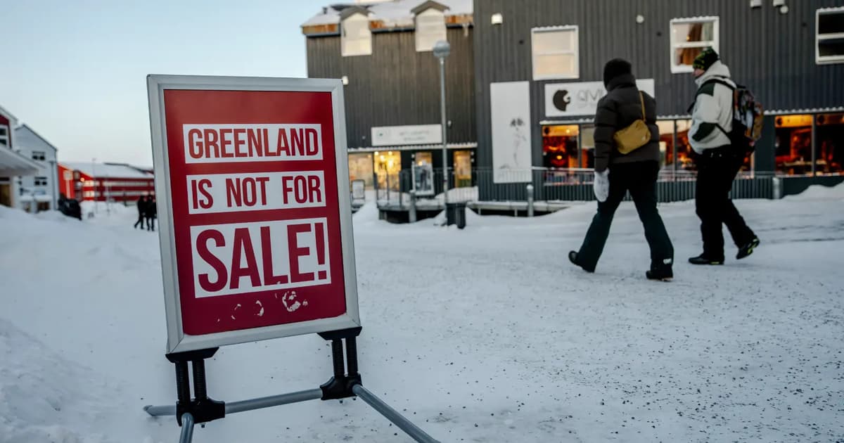 Greenland committed to dialogue with US over acquisition dispute