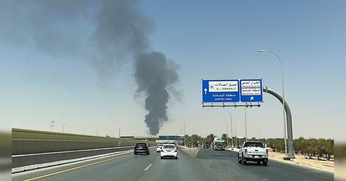 Saudi Arabia issues aerial threat alert after Riyadh explosion