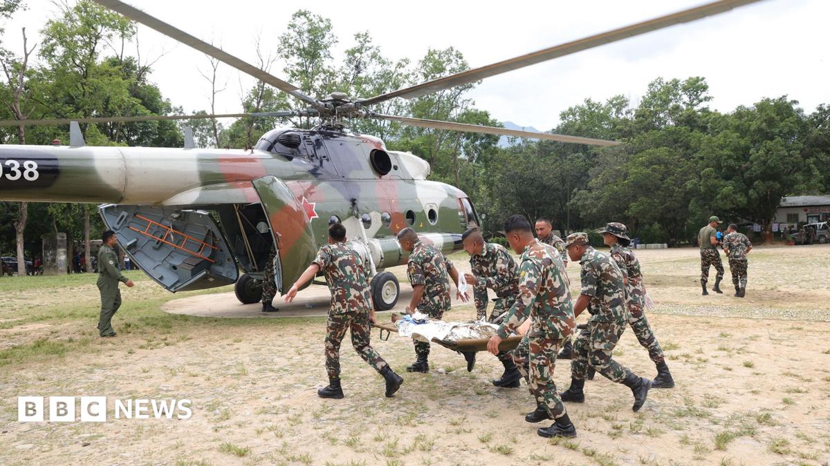 Hundreds feared dead in Nepal-Tibet border floods and landslides