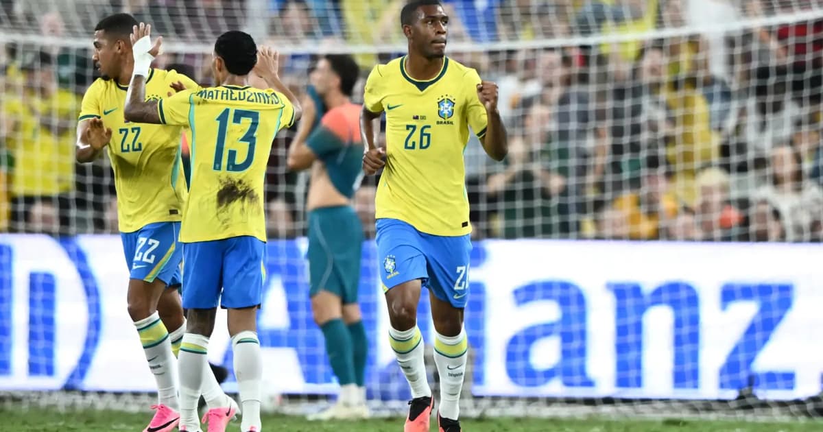 Rayan Selamatkan Brazil Dengan Gol Akhir Lawan Australia