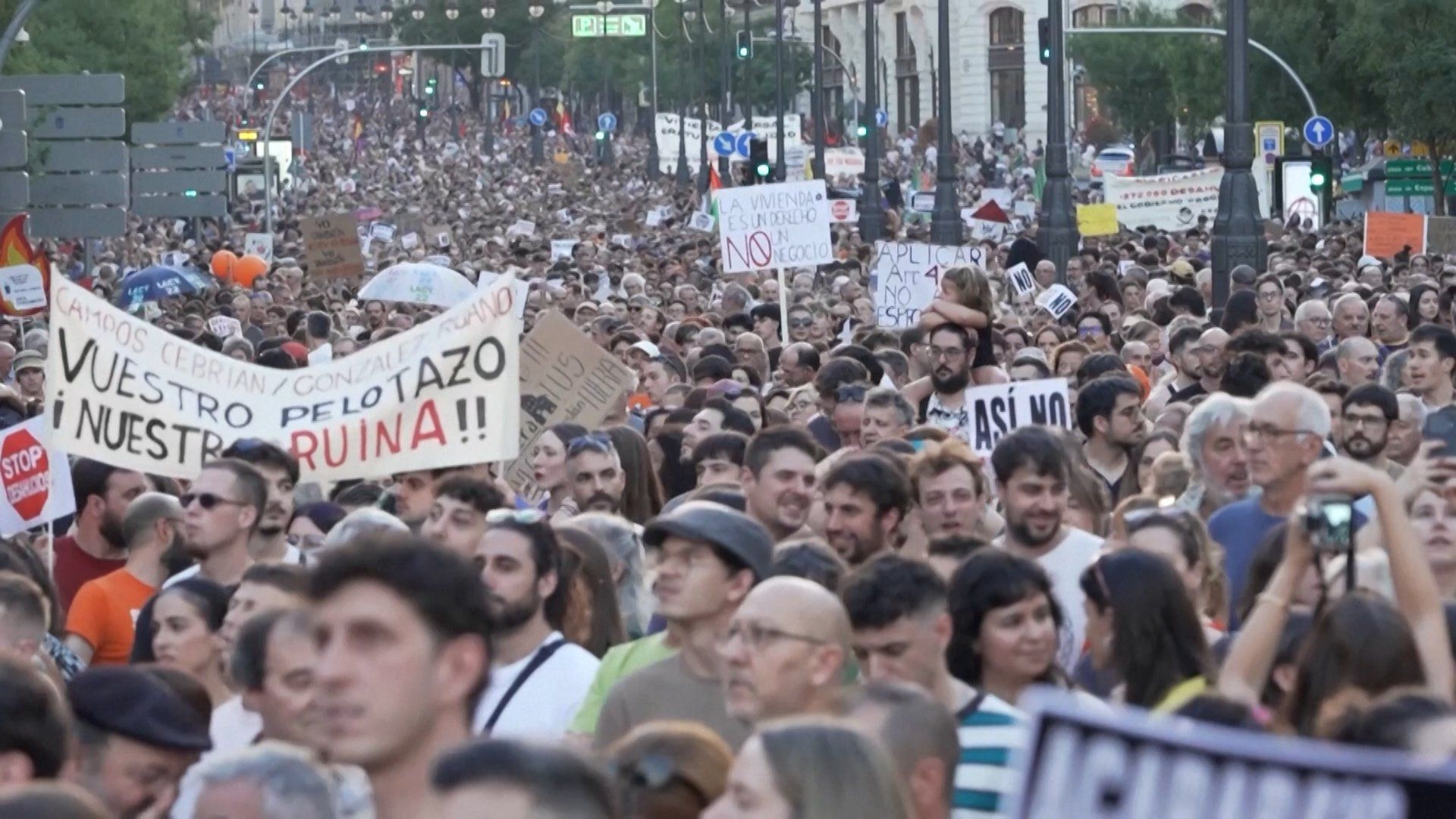 Madrid housing protests intensify after elderly woman's eviction